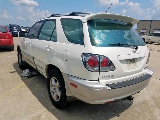 JTJHF10U820269082 - 2002 LEXUS RX 300 WHITE photo 3