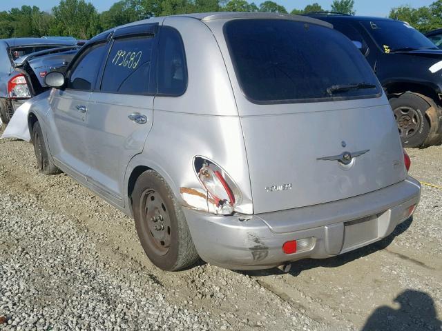 3A4FY58B57T554065 - 2007 CHRYSLER PT CRUISER SILVER photo 3