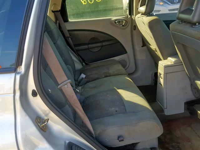 3A4FY58B57T554065 - 2007 CHRYSLER PT CRUISER SILVER photo 6