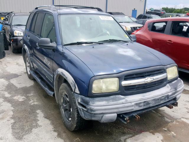 2CNBJ734336933525 - 2003 CHEVROLET TRACKER ZR BLUE photo 1