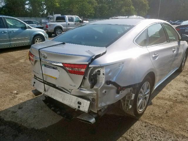 4T1BK1EB7DU058751 - 2013 TOYOTA AVALON BAS SILVER photo 4