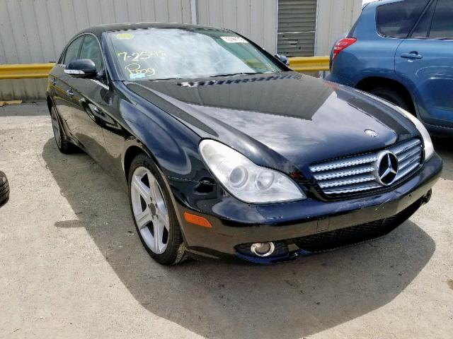 WDDDJ72X08A136867 - 2008 MERCEDES-BENZ CLS 550 BLACK photo 1