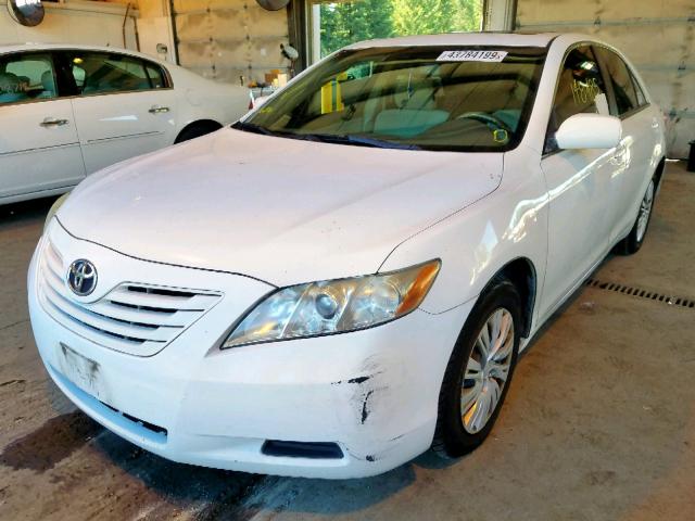 4T1BE46KX7U533160 - 2007 TOYOTA CAMRY NEW WHITE photo 2