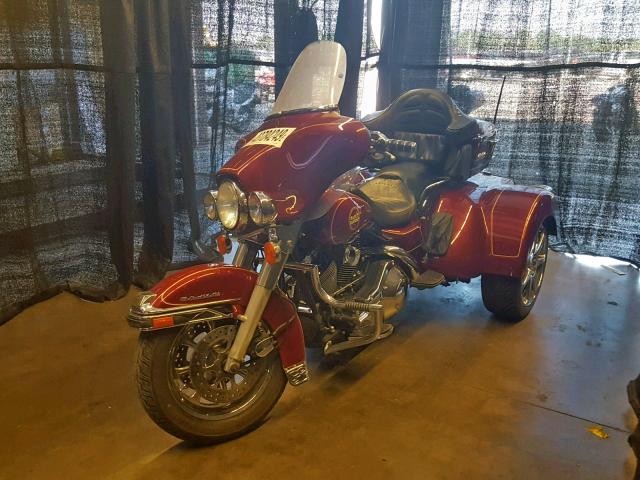 1HD1FCR19TY609186 - 1996 HARLEY-DAVIDSON FLHTCUI MAROON photo 2