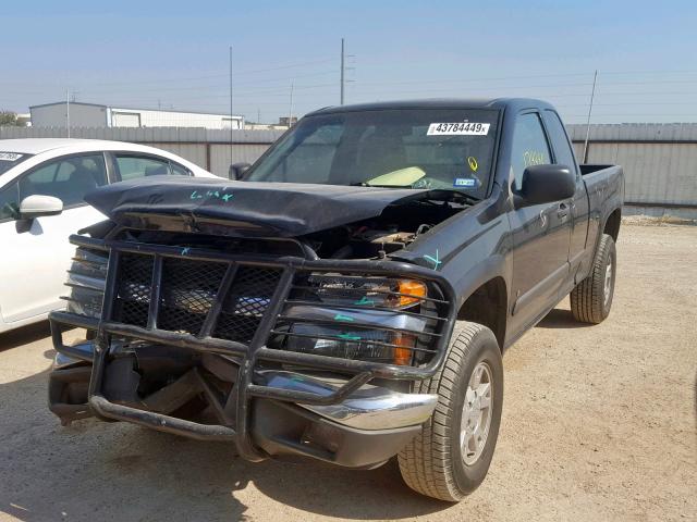 1GCDT39E788213744 - 2008 CHEVROLET COLORADO L BLACK photo 2