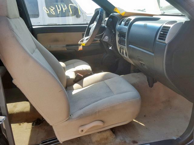 1GCDT39E788213744 - 2008 CHEVROLET COLORADO L BLACK photo 5
