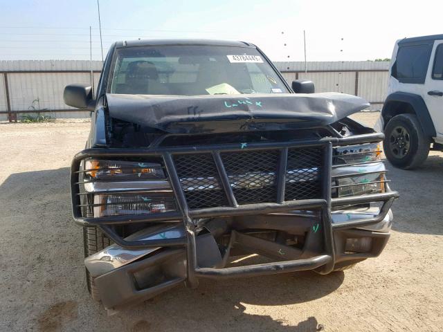 1GCDT39E788213744 - 2008 CHEVROLET COLORADO L BLACK photo 9