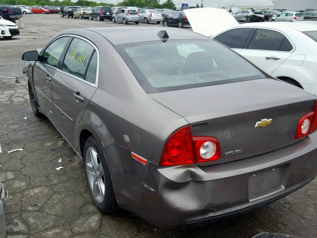 1G1ZB5E06CF303995 - 2012 CHEVROLET MALIBU LS BROWN photo 3