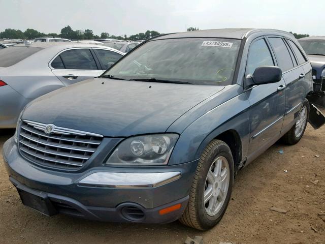 2A4GM68426R787491 - 2006 CHRYSLER PACIFICA T TEAL photo 2