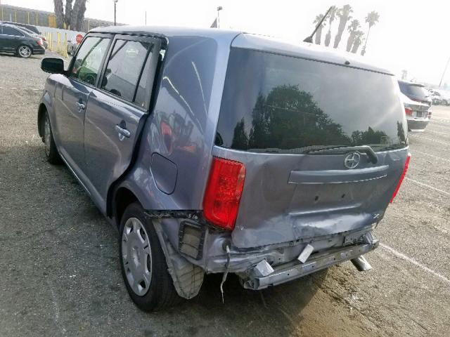 JTLKE50E591082161 - 2009 TOYOTA SCION XB 蓝色 照片 3