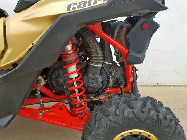 3JBVNAW49JK003693 - 2018 CAN-AM MAVERICK X ORANGE photo 11