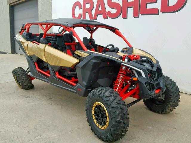 3JBVNAW49JK003693 - 2018 CAN-AM MAVERICK X ORANGE photo 2