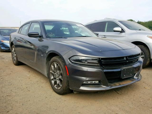 2C3CDXJG4JH136588 - 2018 DODGE CHARGER GT GRAY photo 9