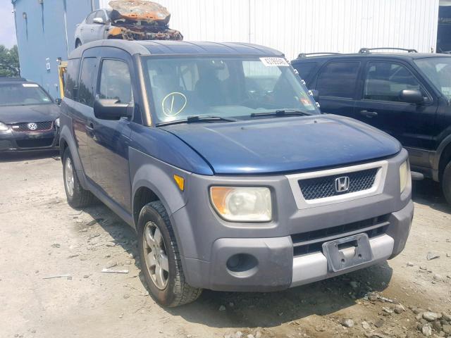 5J6YH28553L025139 - 2003 HONDA ELEMENT EX BLUE photo 1