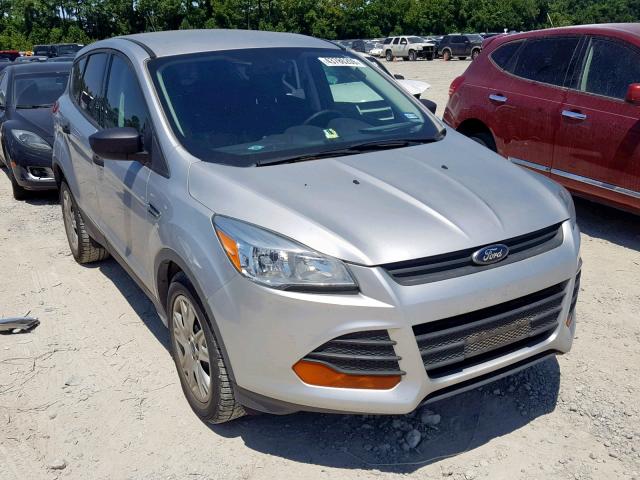 1FMCU0F78FUA66380 - 2015 FORD ESCAPE S SILVER photo 1