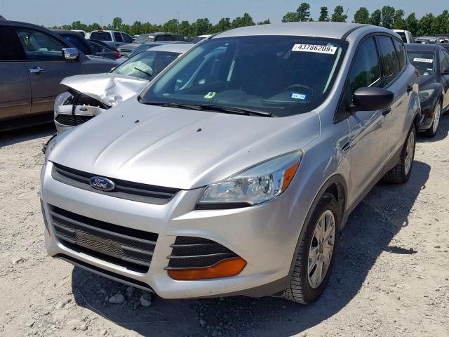 1FMCU0F78FUA66380 - 2015 FORD ESCAPE S SILVER photo 2