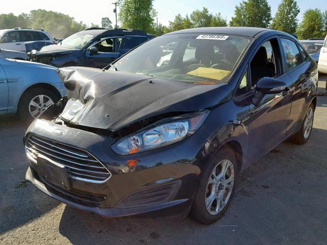 3FADP4BJ7EM200474 - 2014 FORD FIESTA SE BLACK photo 2