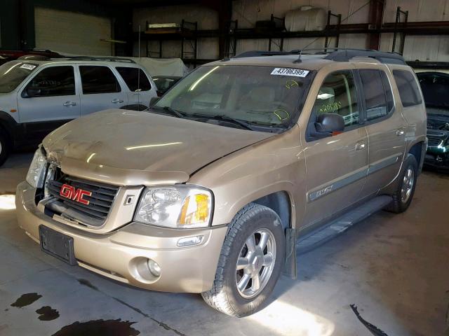 1GKET16S746174361 - 2004 GMC ENVOY XL GOLD photo 2