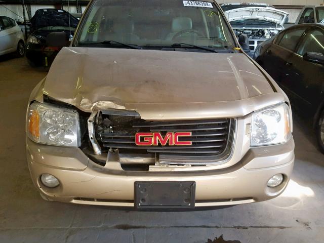 1GKET16S746174361 - 2004 GMC ENVOY XL GOLD photo 9