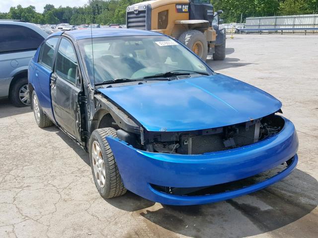 1G8AJ52F73Z171757 - 2003 SATURN ION LEVEL BLUE photo 1