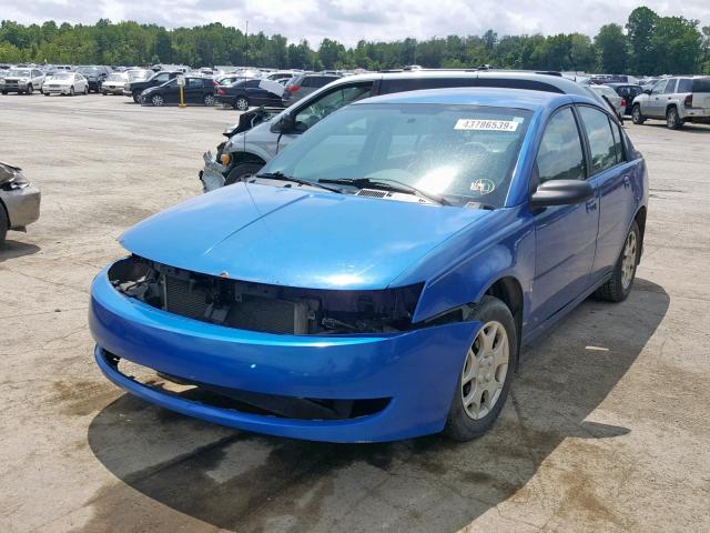 1G8AJ52F73Z171757 - 2003 SATURN ION LEVEL BLUE photo 2