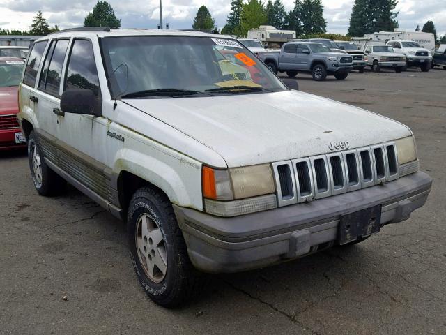 1J4GZ58S8PC695600 - 1993 JEEP GRAND CHER WHITE photo 1