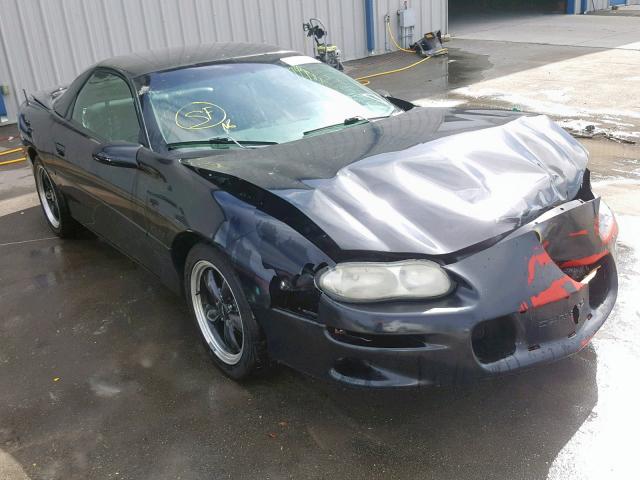 2G1FP22G912129262 - 2001 CHEVROLET CAMARO Z28 BLACK photo 1