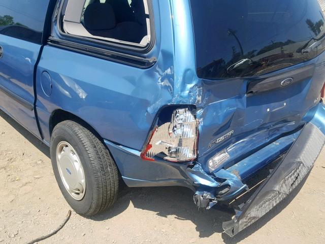 2FMZA51403BB65564 - 2003 FORD WINDSTAR L BLUE photo 9