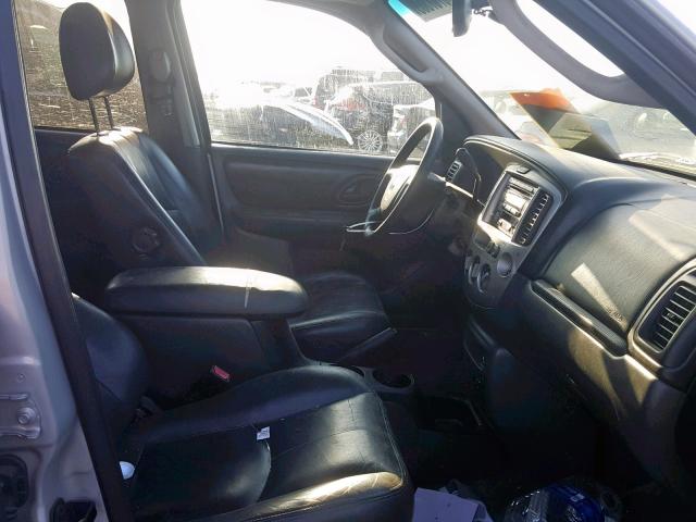 4F2CZ96174KM24762 - 2004 MAZDA TRIBUTE ES 灰色 照片 5