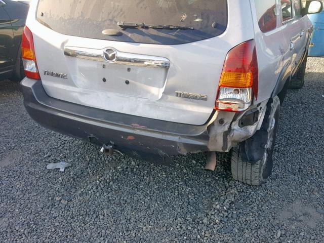 4F2CZ96174KM24762 - 2004 MAZDA TRIBUTE ES 灰色 照片 9