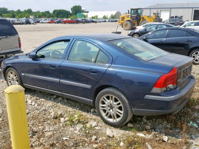 YV1RS53D642324992 - 2004 VOLVO S60 T5 SILVER photo 3