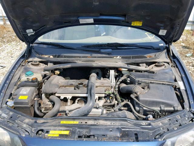 YV1RS53D642324992 - 2004 VOLVO S60 T5 SILVER photo 7