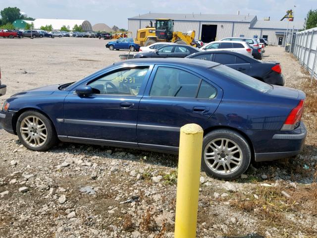 YV1RS53D642324992 - 2004 VOLVO S60 T5 SILVER photo 9