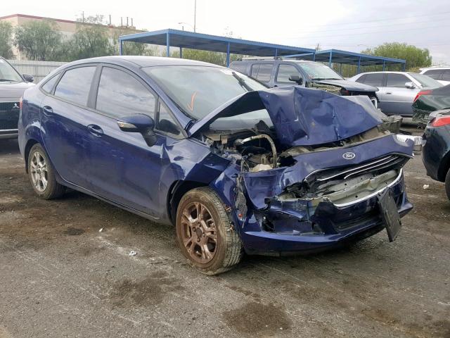 3FADP4BJ5GM202159 - 2016 FORD FIESTA SE BLUE photo 1