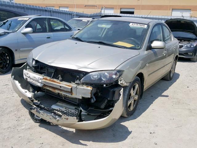 JM1BK32F071758897 - 2007 MAZDA 3 I SILVER photo 2