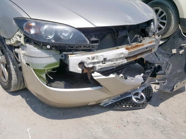 JM1BK32F071758897 - 2007 MAZDA 3 I SILVER photo 9