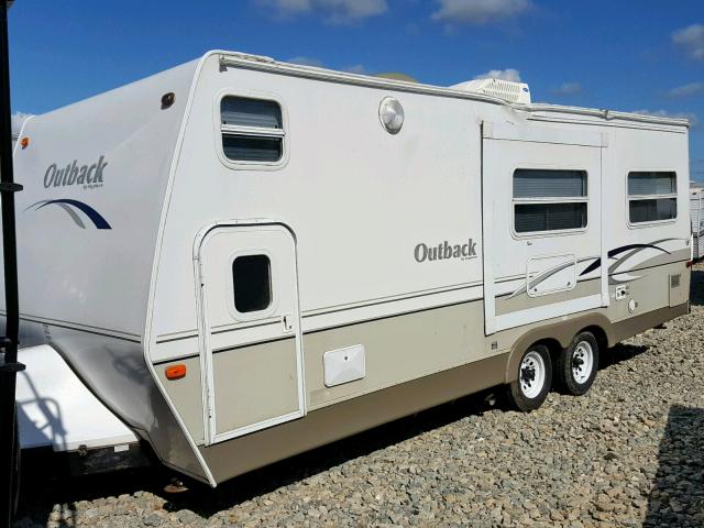 4YDT25R214G906709 - 2004 KEYSTONE OUTBACK WHITE photo 2