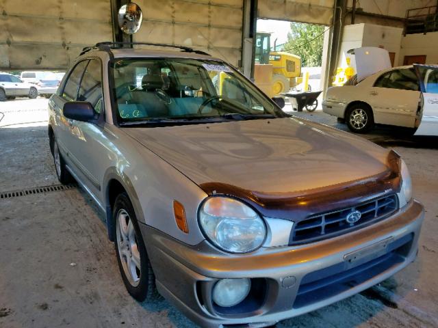 JF1GG68522H826159 - 2002 SUBARU IMPREZA OU SILVER photo 1