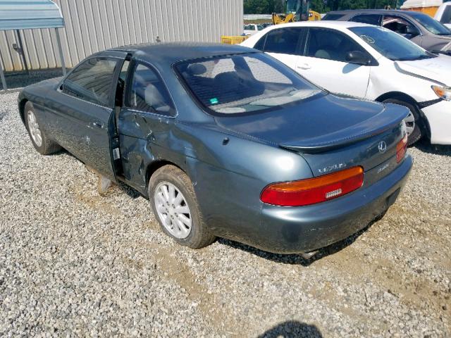 JT8UZ30C4N0016923 - 1992 LEXUS SC 400 BLUE photo 3