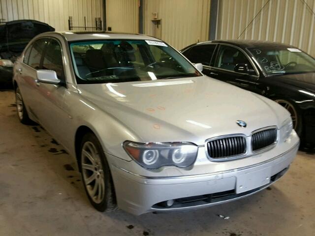 WBAGN63484DS50728 - 2004 BMW 745 LI SILVER photo 1