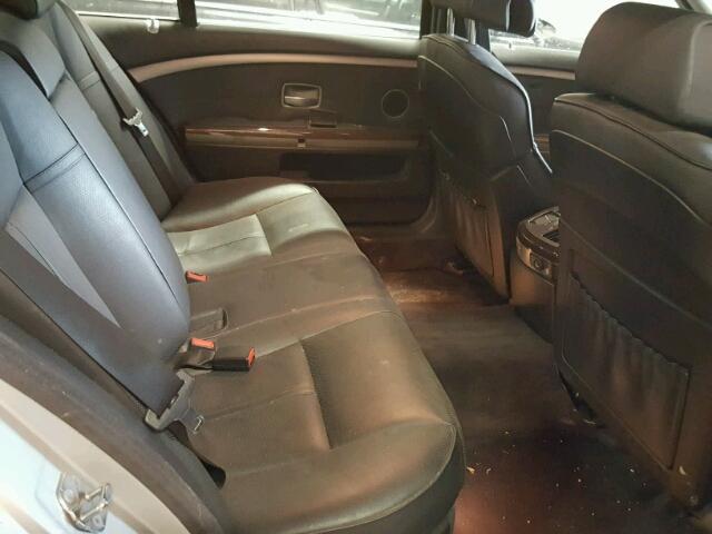 WBAGN63484DS50728 - 2004 BMW 745 LI SILVER photo 6