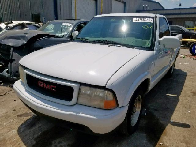 1GTCS14X0XK509119 - 1999 GMC SONOMA WHITE photo 2