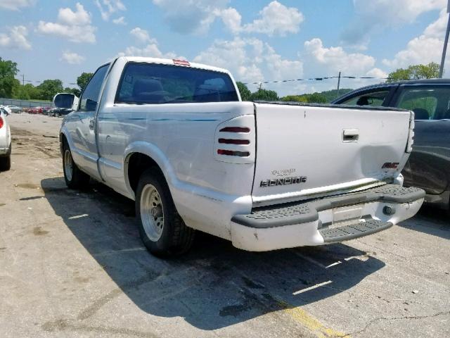 1GTCS14X0XK509119 - 1999 GMC SONOMA WHITE photo 3