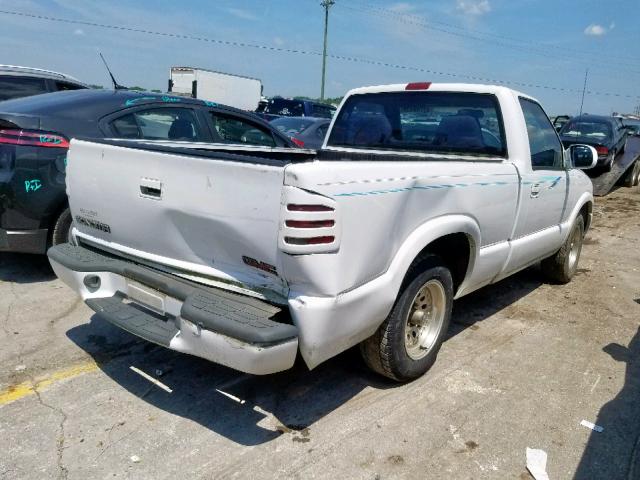 1GTCS14X0XK509119 - 1999 GMC SONOMA WHITE photo 4