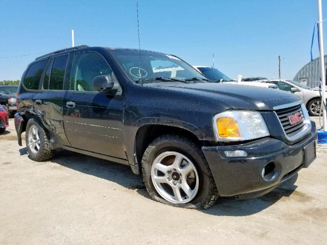 1GKDT13S242415430 - 2004 GMC ENVOY BLACK photo 1