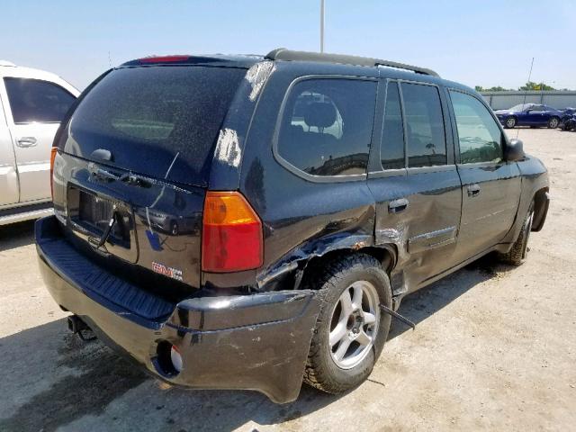 1GKDT13S242415430 - 2004 GMC ENVOY BLACK photo 4