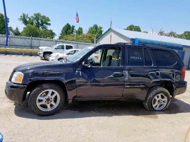 1GKDT13S242415430 - 2004 GMC ENVOY BLACK photo 9