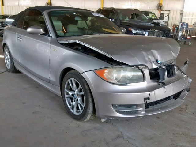 WBAUL735X9VJ75037 - 2009 BMW 128 I GRAY photo 1