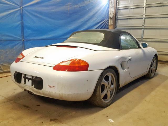 WP0CA2986WU623218 - 1998 PORSCHE BOXSTER WHITE photo 4