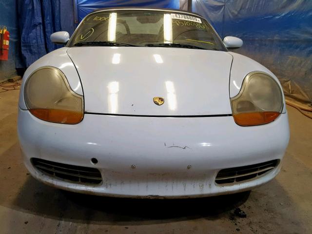 WP0CA2986WU623218 - 1998 PORSCHE BOXSTER WHITE photo 9